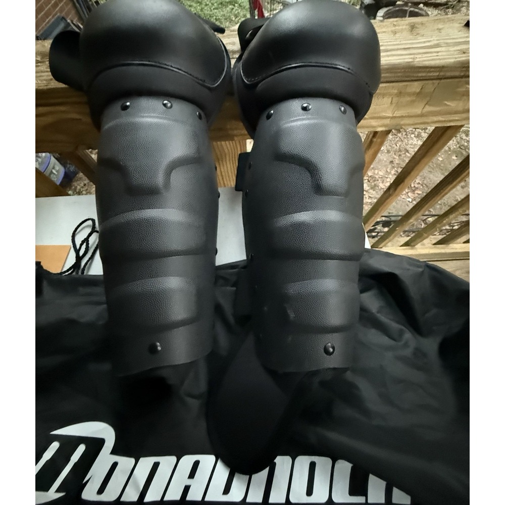 Monadnock Exotech Hard-shell Shin Guards Size Medium-Large